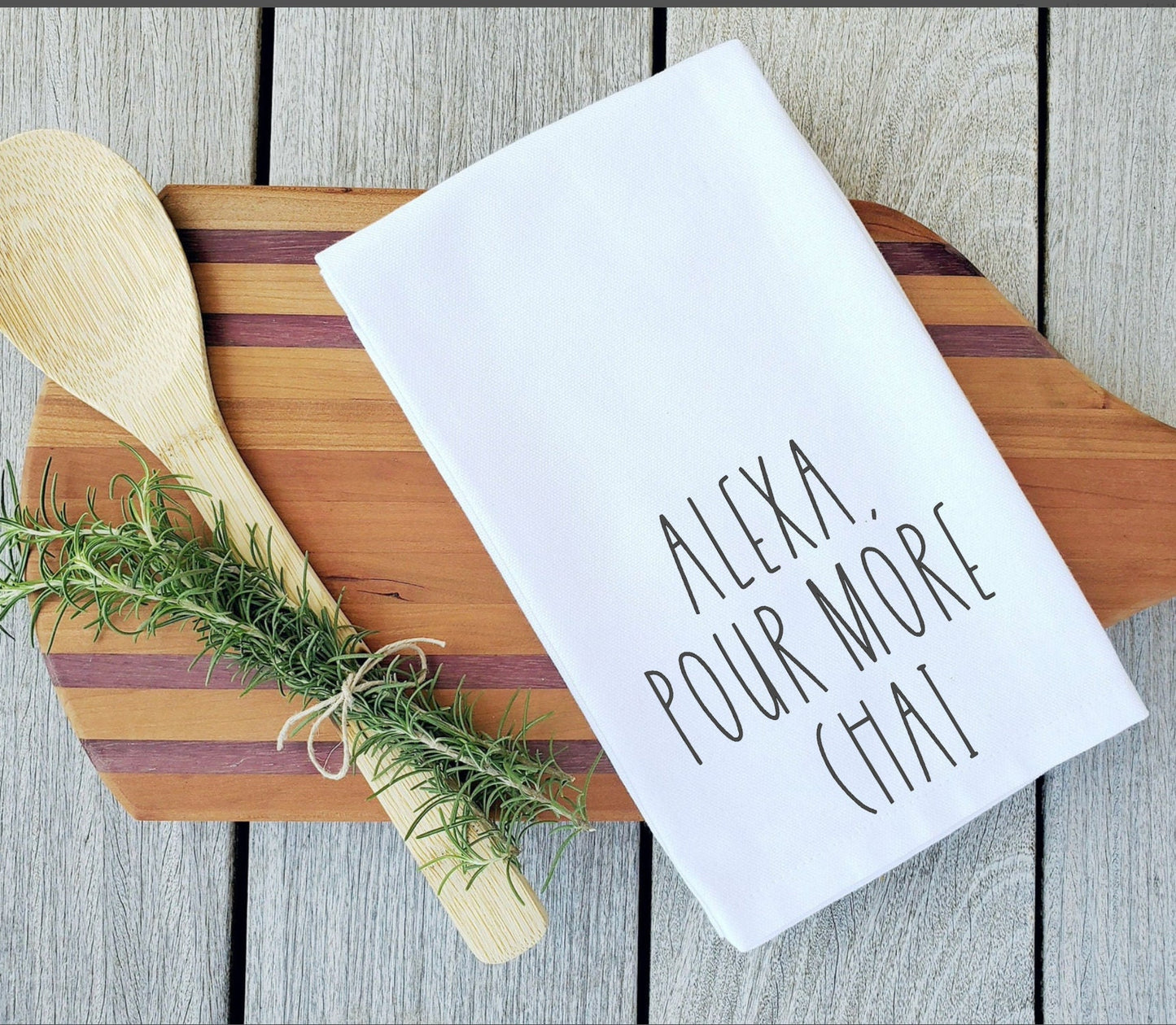 Alexa towel, alexa pour more shay, alexa pur more chai, alexa iftar towel, alexa ramadan towel, Islamic kitchen towel