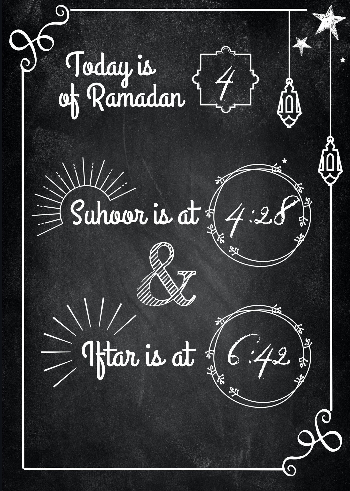 Ramadan Time Tracker