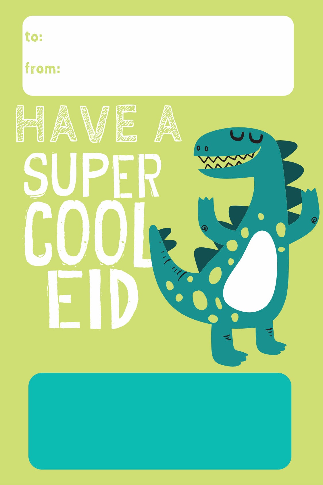 Dinosaur eid money card, muslim kids gift, eideya combo pack, combo pack of eid envelopes, eid money cards, kids eid money cards