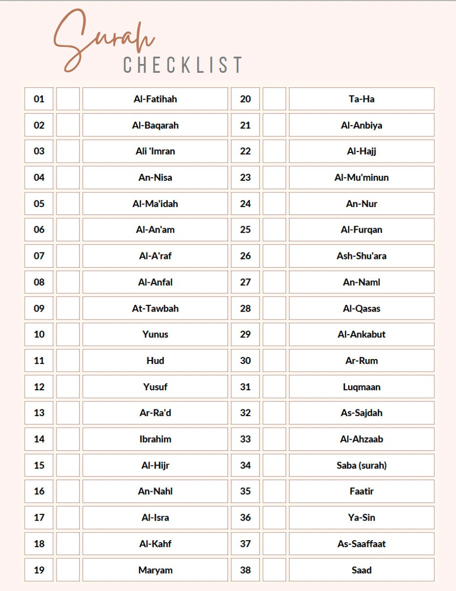 Ramadan Planner- Digital download