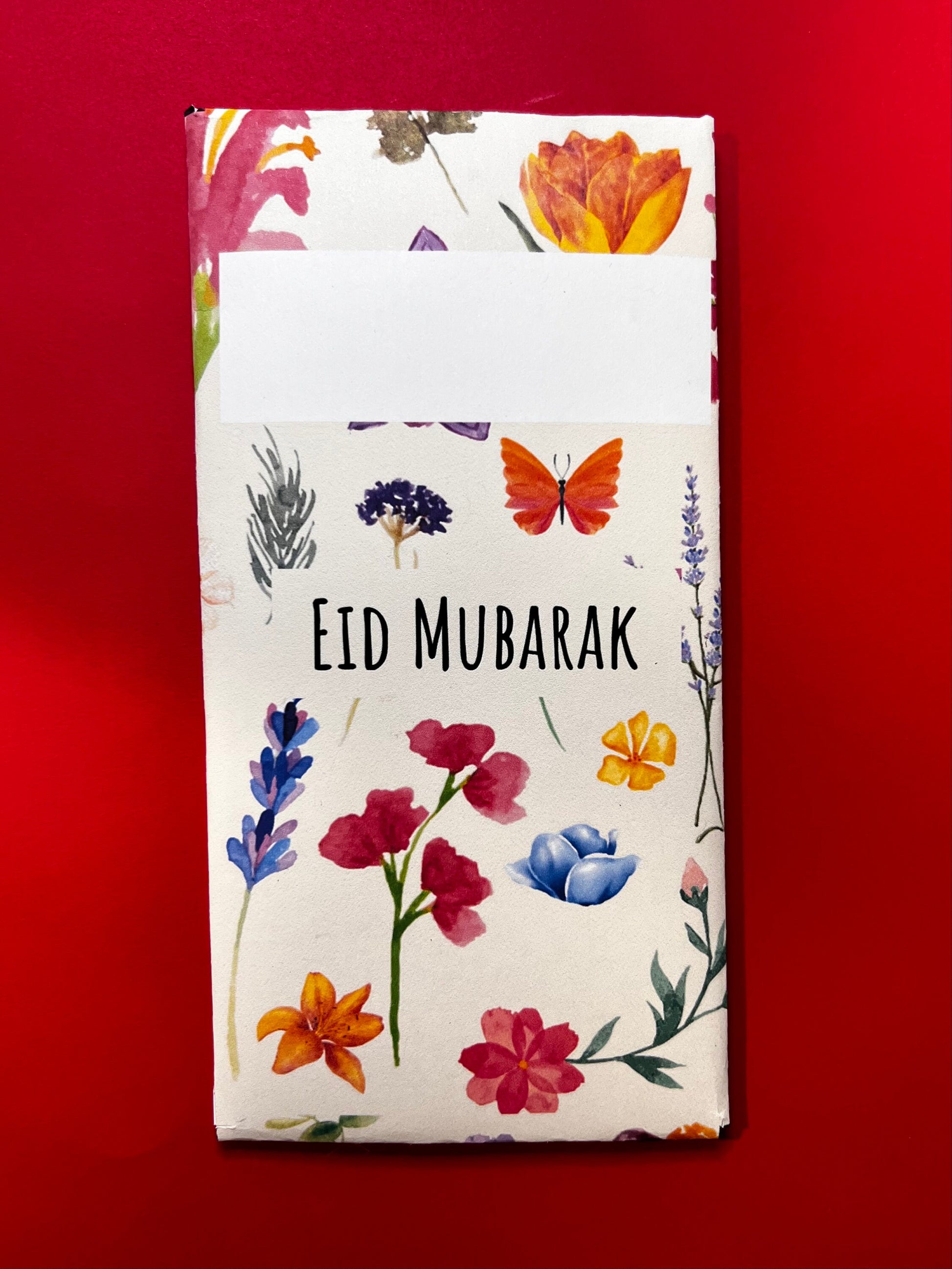 Printable EID money envelope-spring floral. Eideya, Eid money envelope, Eidi, Eid gift, printable eid envelope