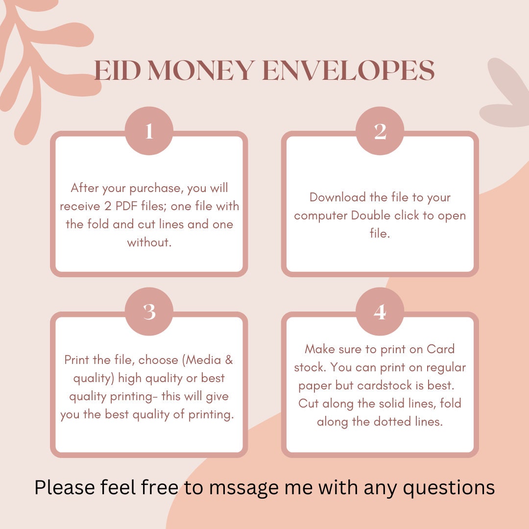 Printable EID money envelope- Moroccan Tiles. Eideya, Eid money envelope, Eidi, Eid gift, printable eid envelope