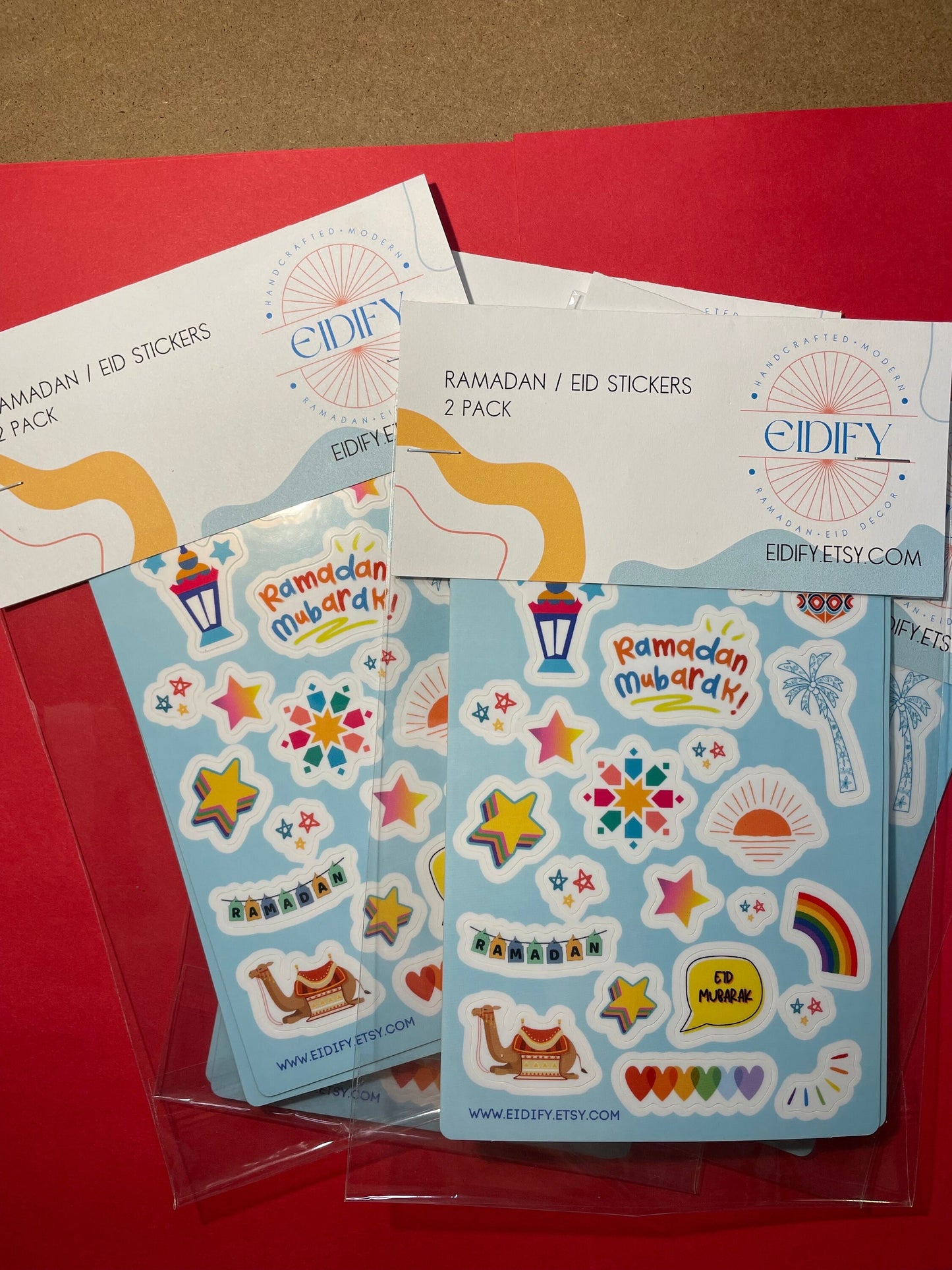 Ramadan/EID Stickers (2 sheets)