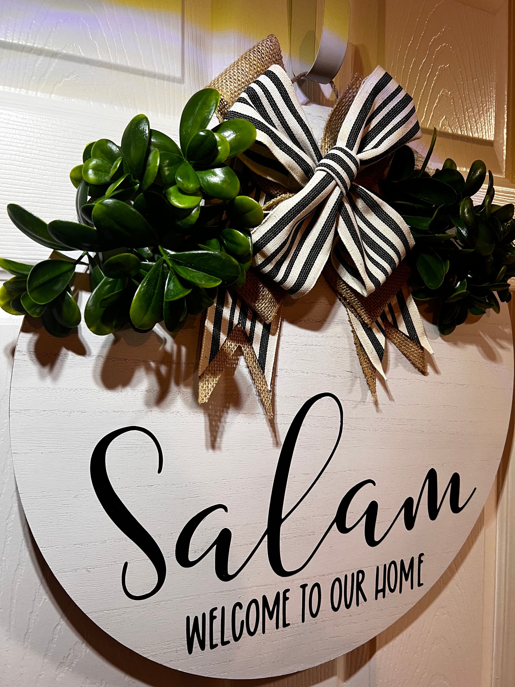 salam door wreath, Muslim gift, Muslim housewarming, islamic gift, islamic housewarming. muslim wedding gift, Islamic wedding gift,